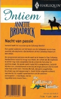 Nacht van passie - A. Broadrick nr.1199