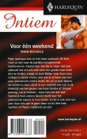 Voor één weekend - T. Michaels nr.1402